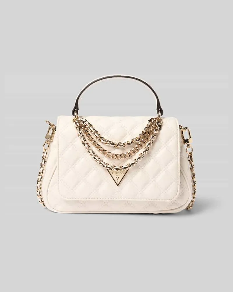Guess Shoulder Bag mit Logo-Detail Modell 'Giully Offwhite