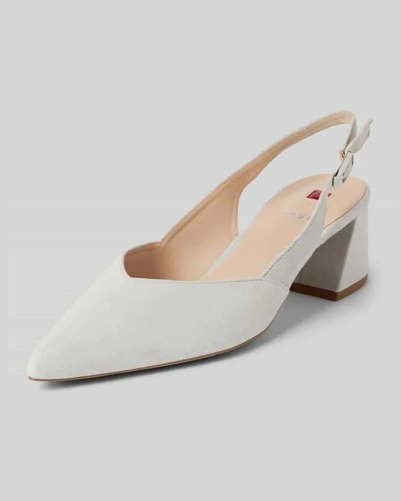 Högl Pumps mit Blockabsatz Hellblau