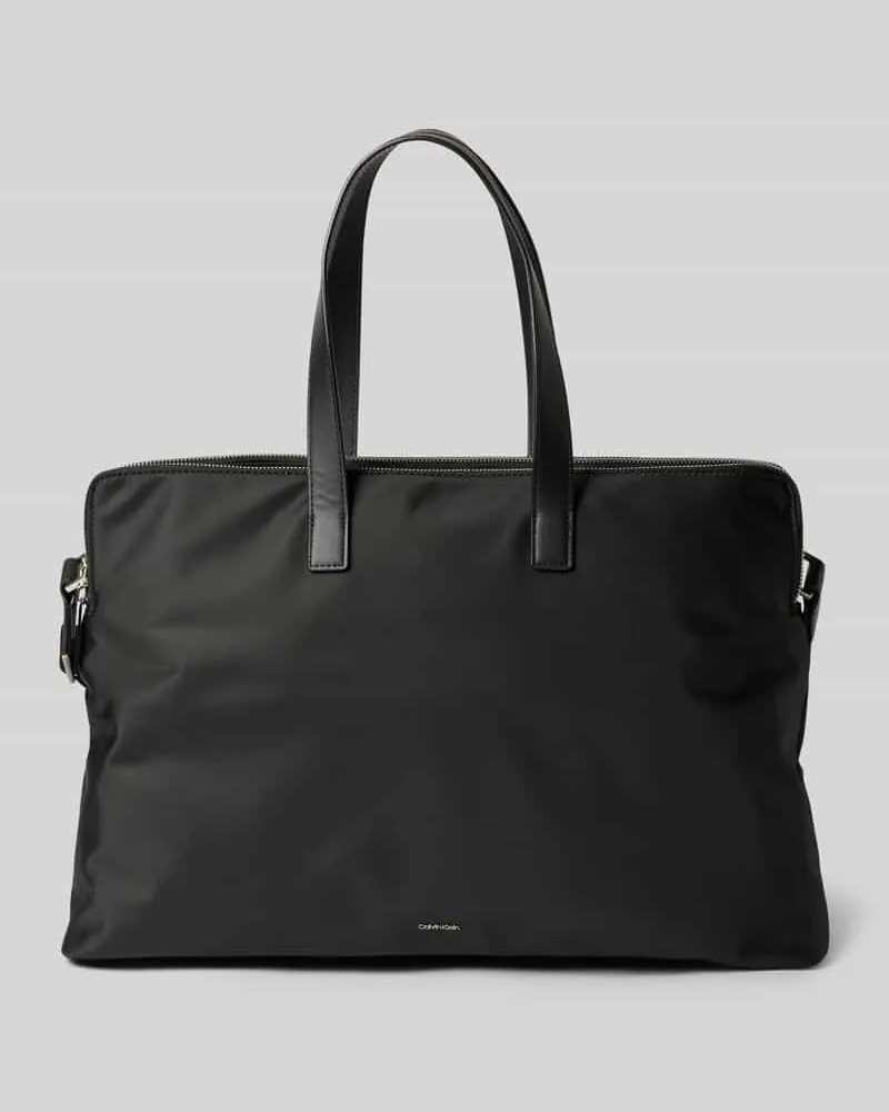 Calvin Klein Laptoptasche mit Label-Applikation Modell 'CARRYALL Black
