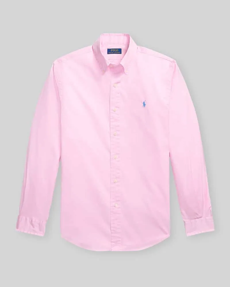 Ralph Lauren Regular Fit Freizeithemd aus reiner Baumwolle Altrosa