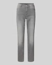 Marc Cain Slim Fit Jeans im 5-Pocket-Design Hellgrau