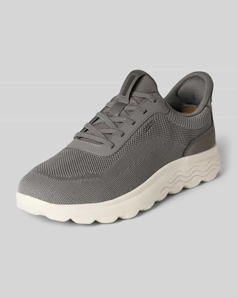 Geox Slip-on-Sneaker mit profilierter Sohle Modell 'SPHERICA Anthrazit