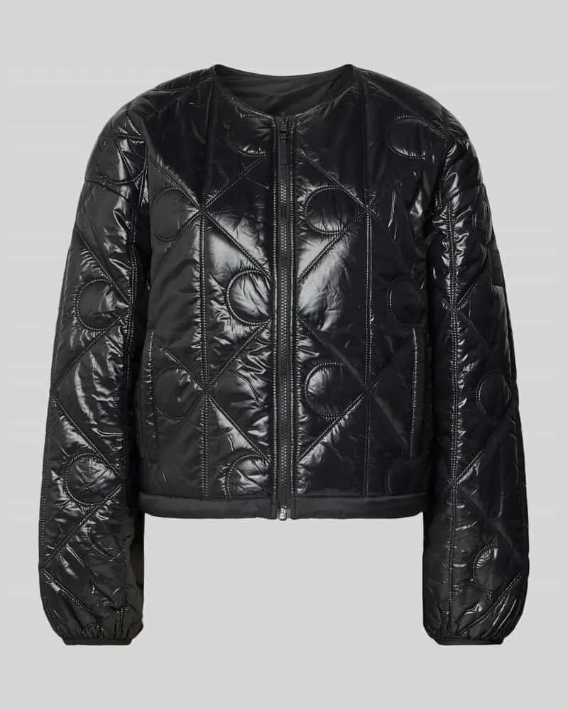Calvin Klein Relaxed Fit Steppjacke mit Wendefunktion Black