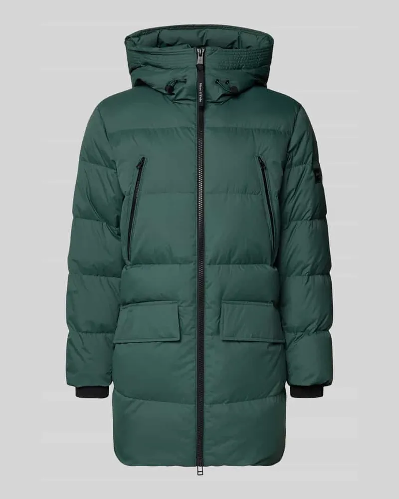 Marc O'Polo Regular Fit Daunenjacke mit Kapuze Schilf