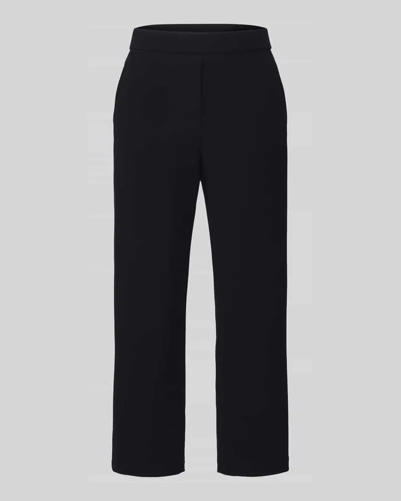 RAFFAELLO ROSSI  Regular Fit Barrel Leg Hose mit Label-Detail Modell 'PHIBI Black