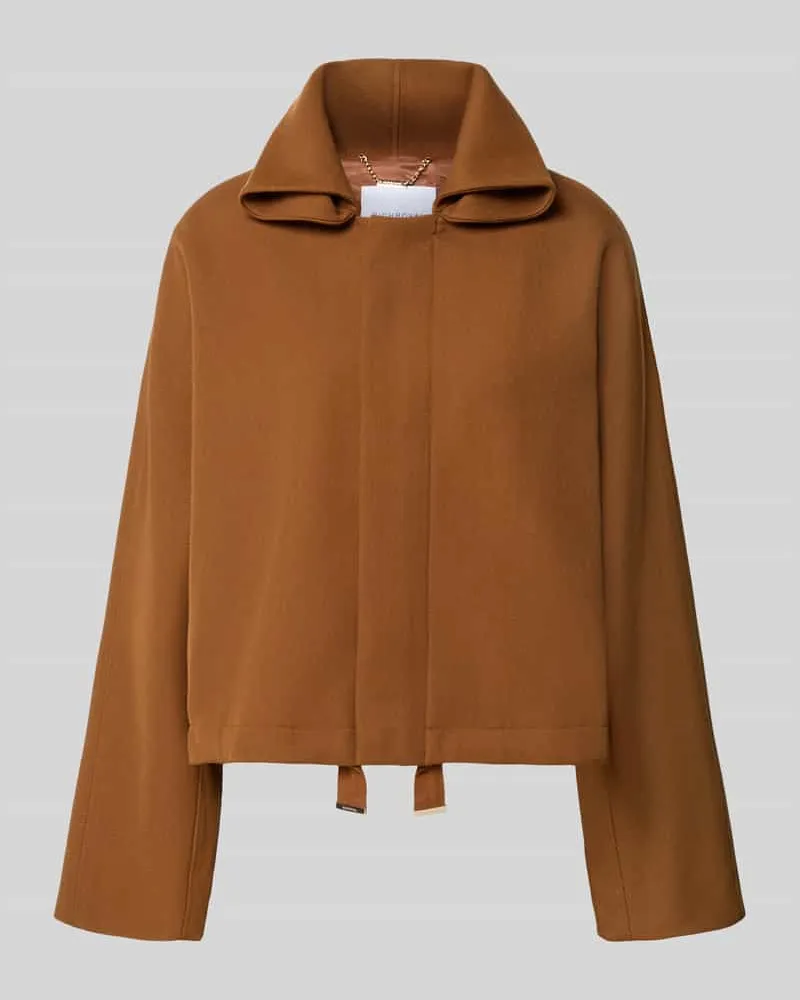 Rich&Royal Relaxed Fit Jacke aus Woll-Mix Camel