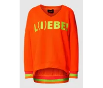 Sweatshirt mit V-Ausschnitt Modell I)EBE
