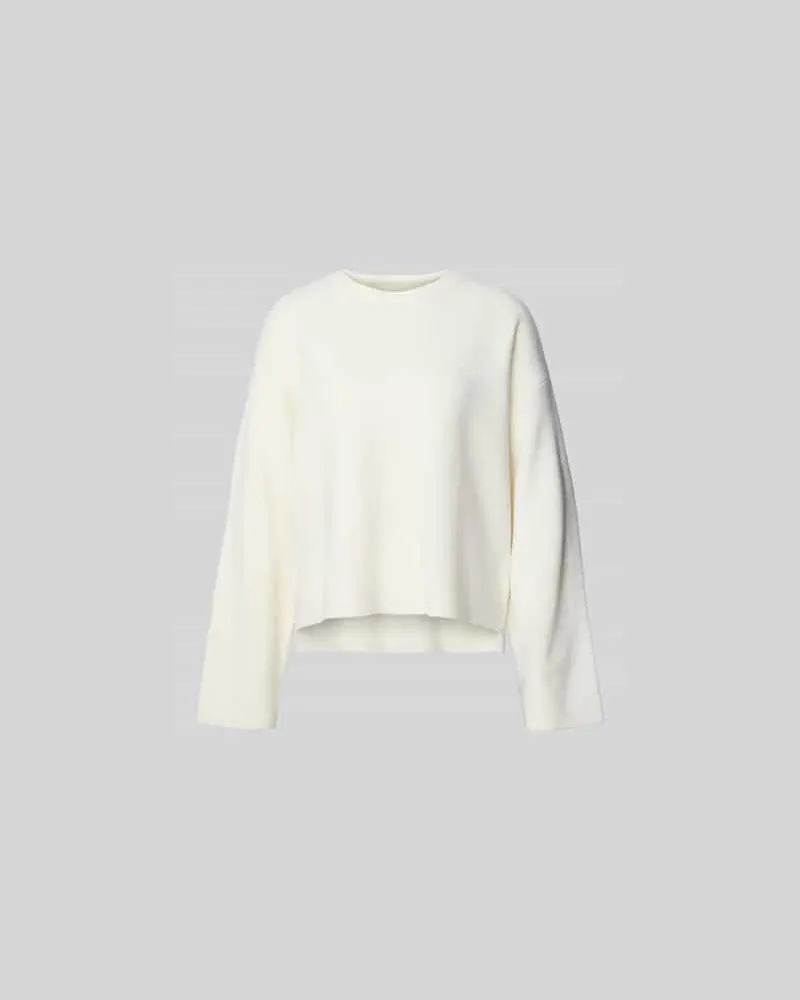 Juvia Relaxed Fit Pullover in Strick-Optik Ecru