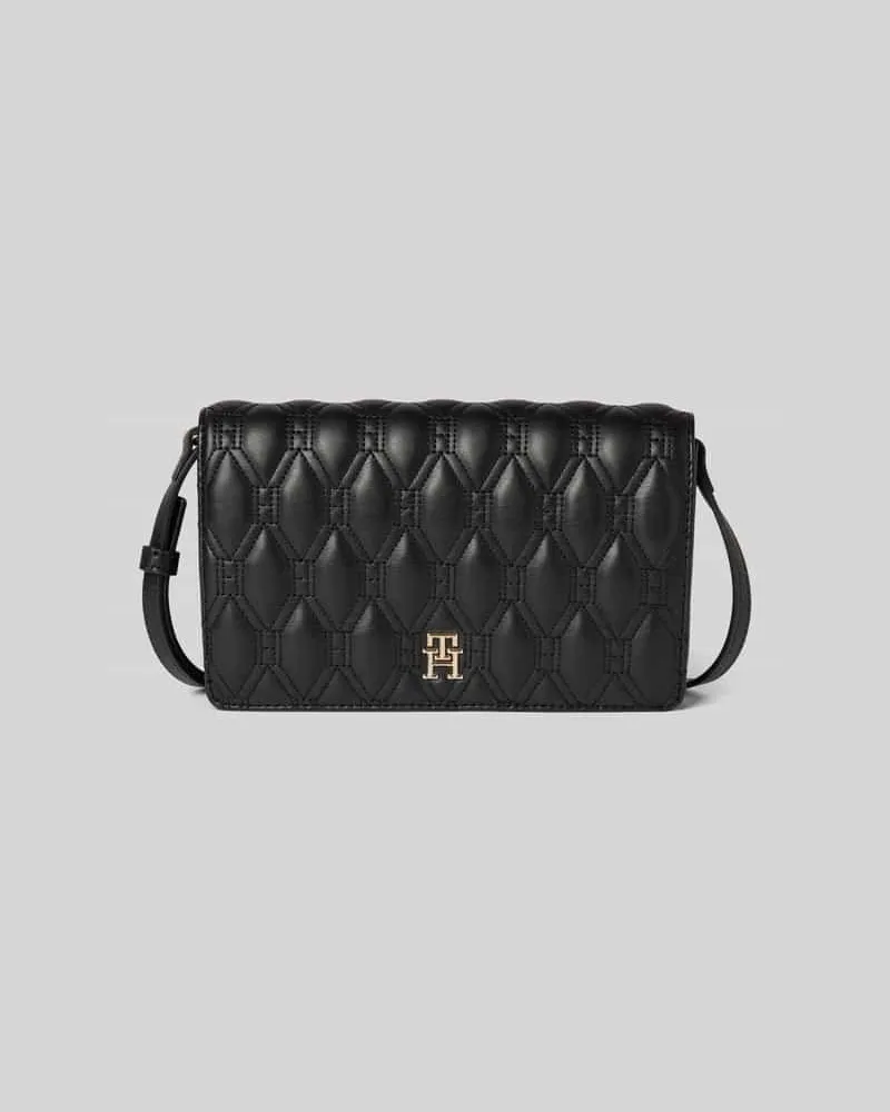 Tommy Hilfiger Umhängetasche mit Logo-Applikation Black