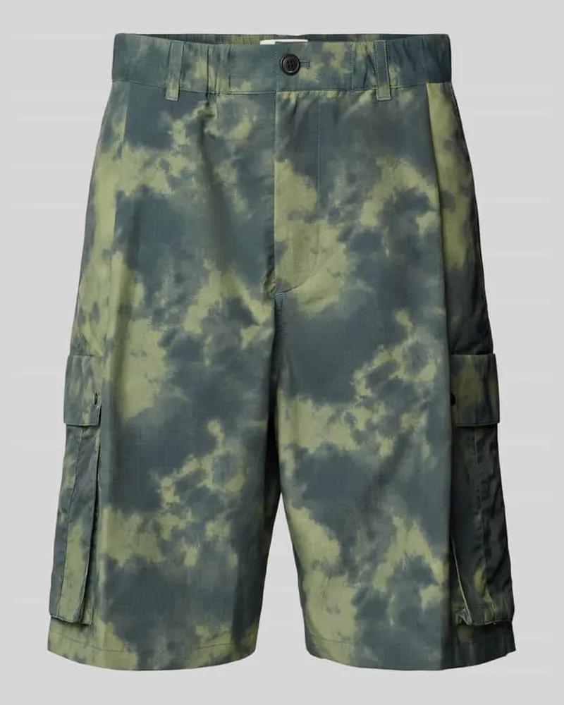 Wood Wood Shorts mit Cargotaschen Modell 'Ethan Khaki