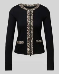 Marc Cain Longsleeve mit Reißverschluss Black