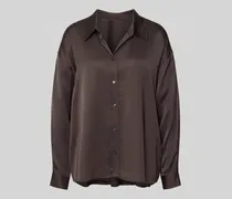 Hemdbluse mit Knopfleiste