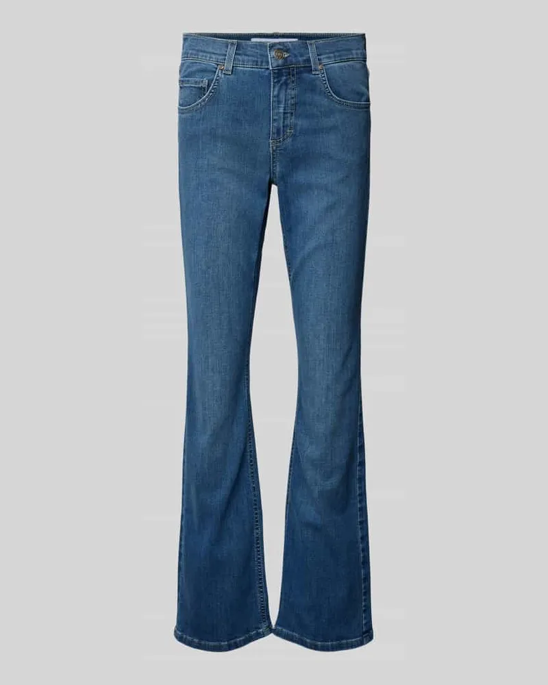 ANGELS  Bootcut Jeans im 5-Pocket-Design Modell 'LENI Hellblau