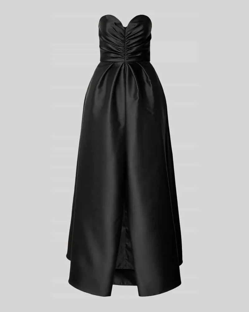 Vera Wang Abendkleid mit Beinschlitz Modell 'LAVAL Black