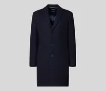 Regular Fit Wollmantel mit Reverskragen