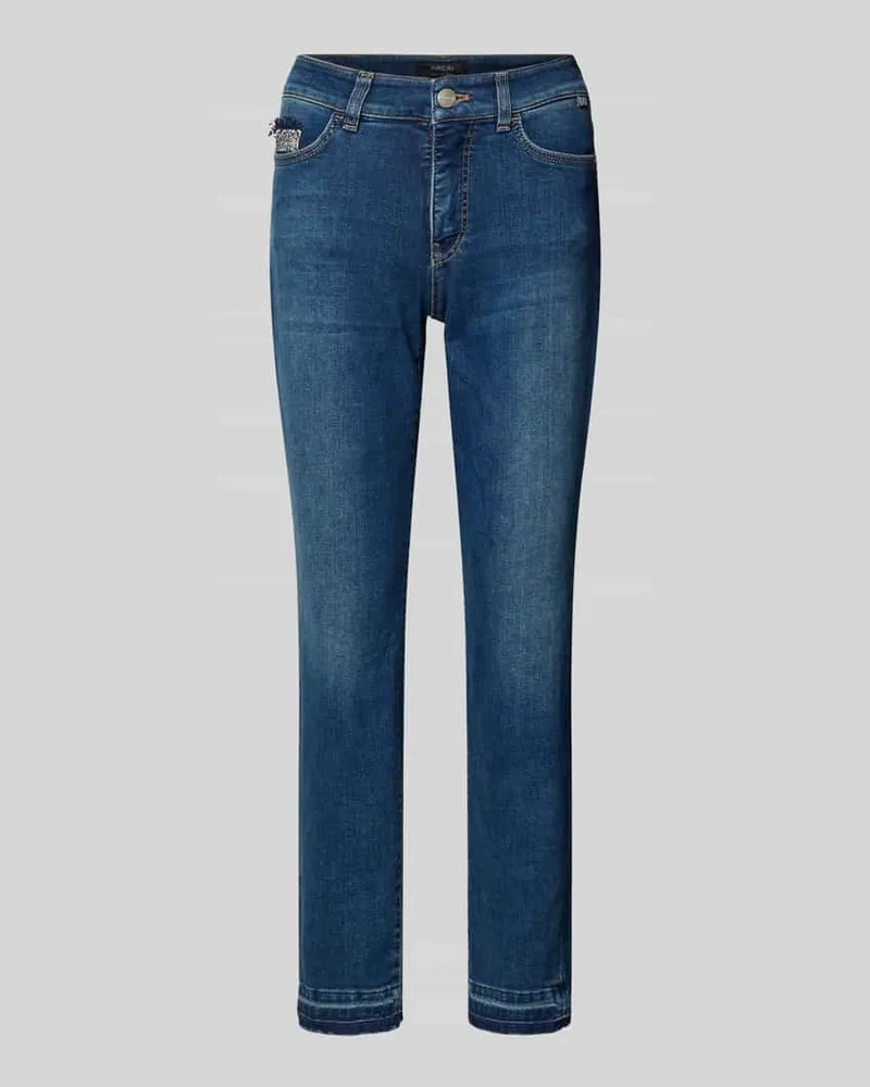 Marc Cain Slim Fit Jeans im 5-Pocket-Design Marine