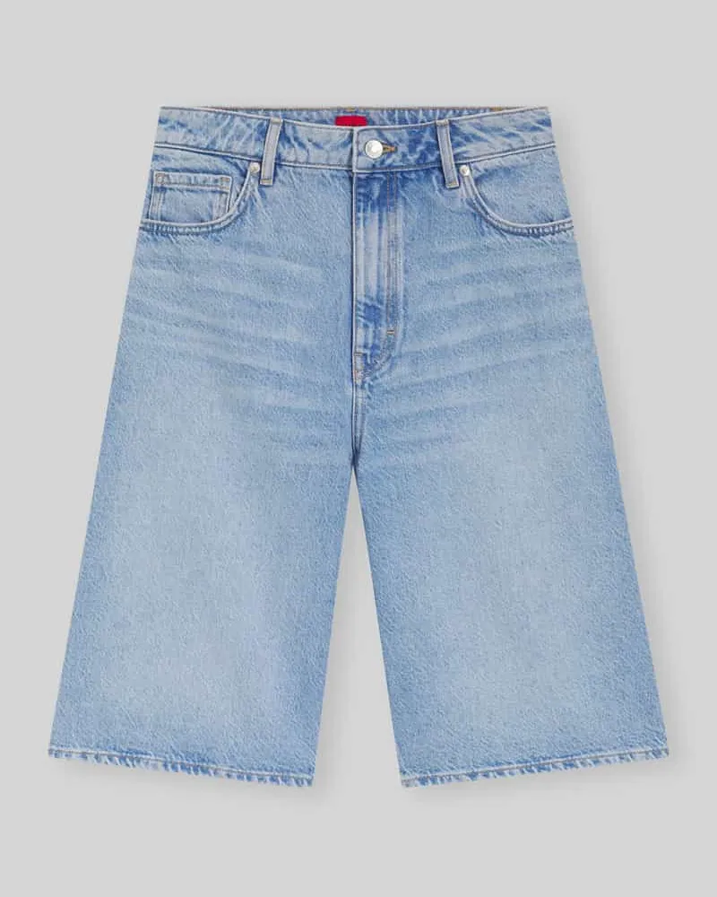 HUGO BOSS Wide Fit Shorts Hellblau