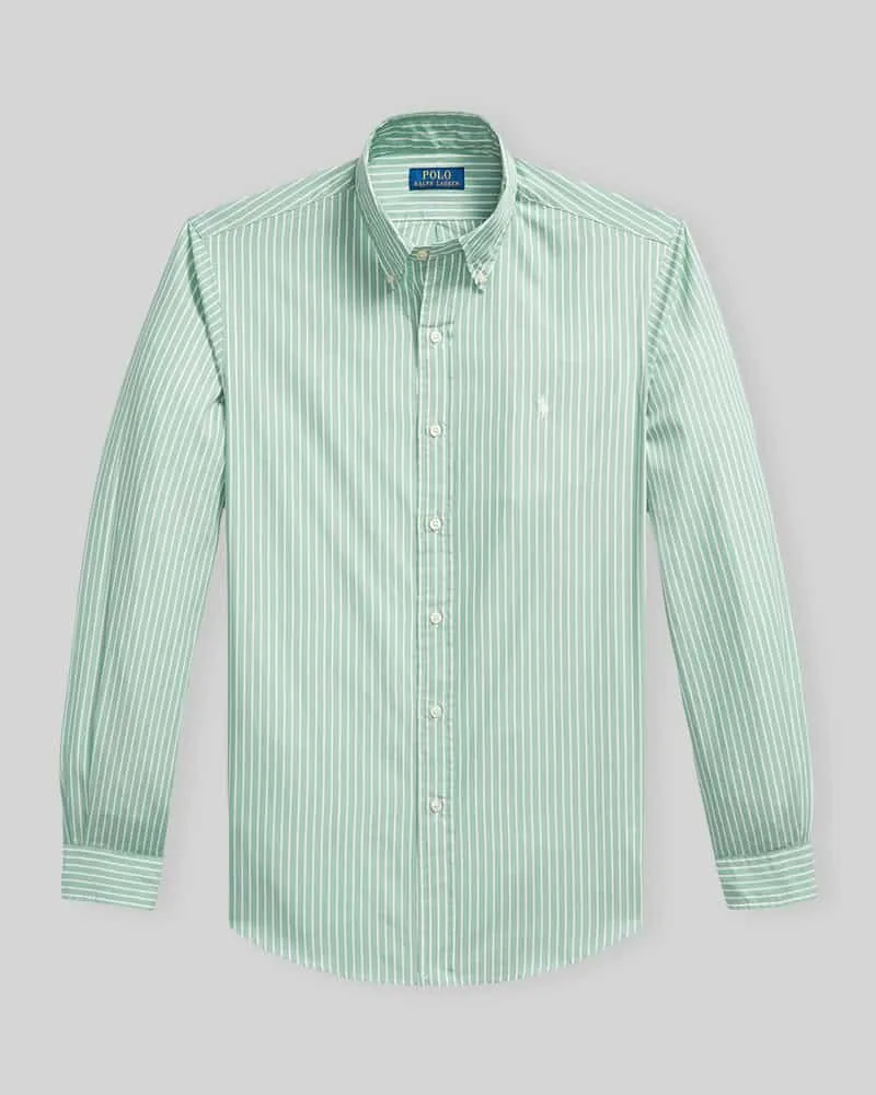 Ralph Lauren Regular Fit Freizeithemd aus reiner Baumwolle Mint