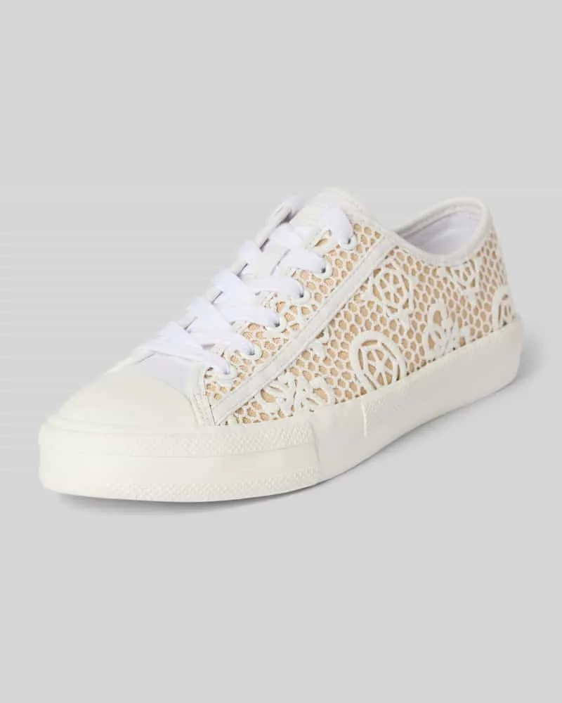 Guess Sneaker mit Logo-Detail Modell 'Carey Weiss