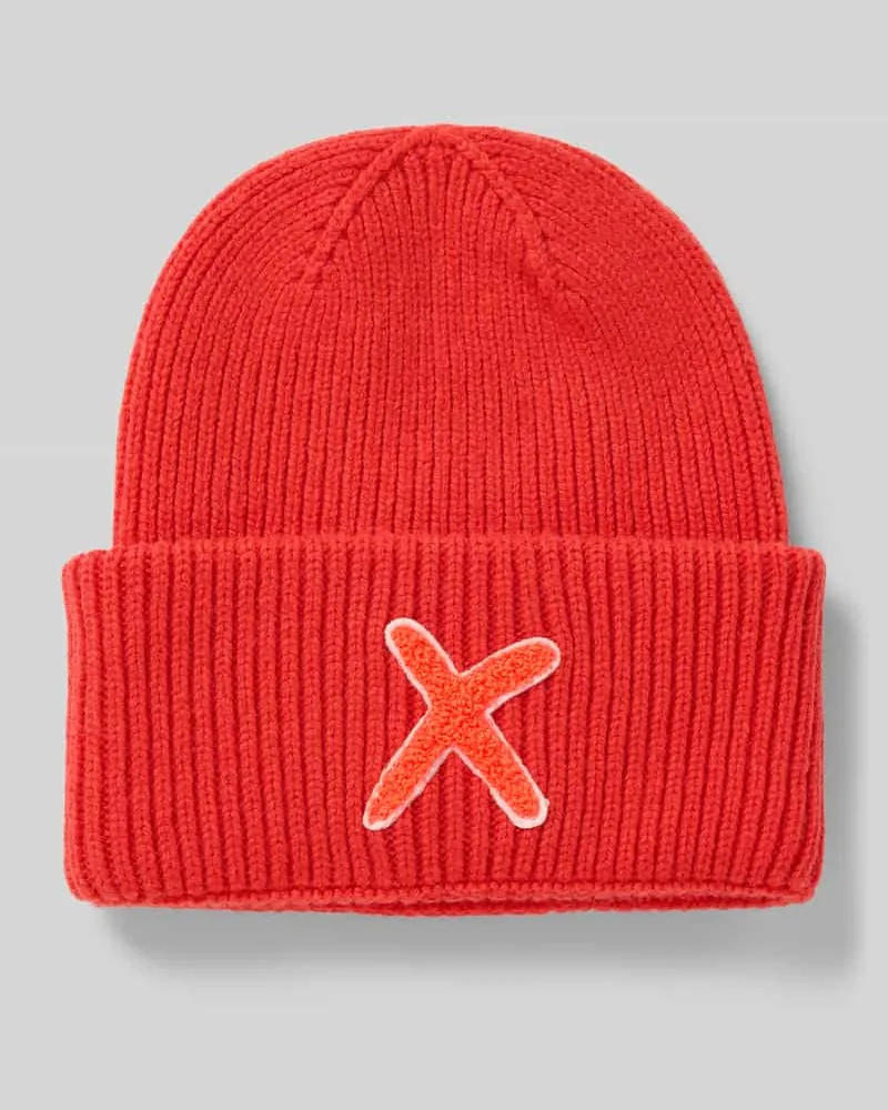 UNIO Beanie mit Kaschmir-Anteil Rot