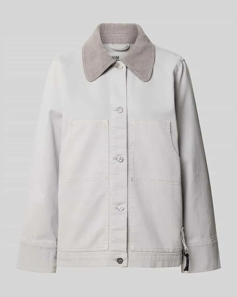 Baum und Pferdgarten Regular Fit Jacke mit Umlegekragen Graphit