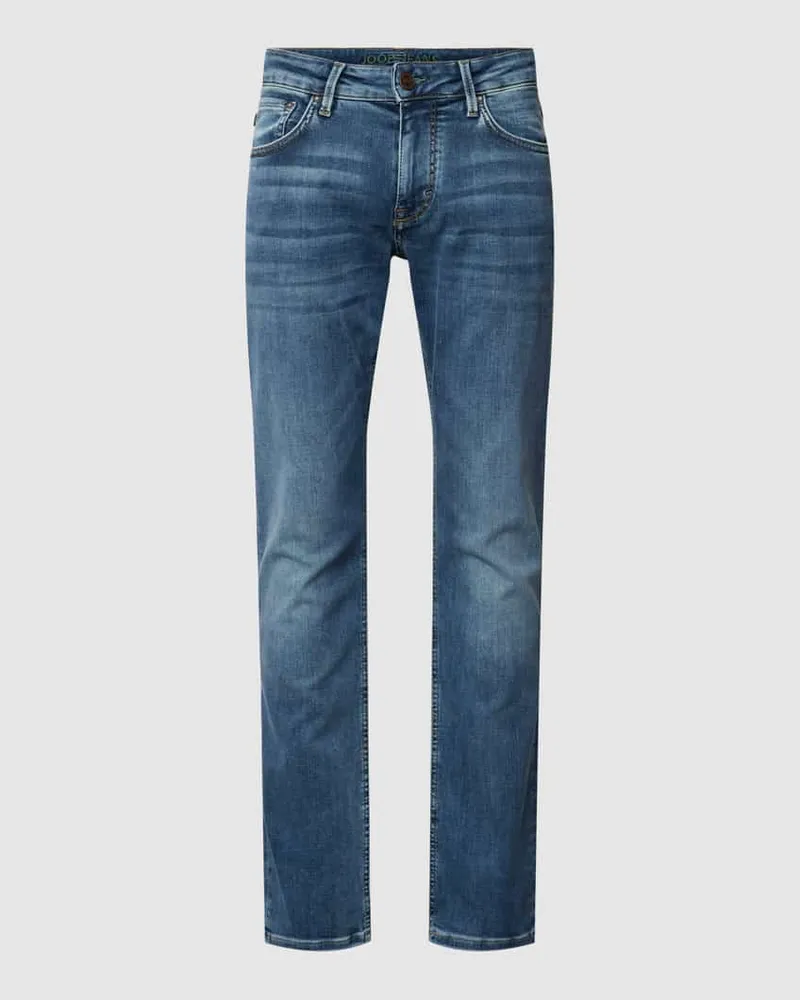 JOOP! Slim Fit Jeans im 5-Pocket-Design Modell 'Stephen Jeansblau