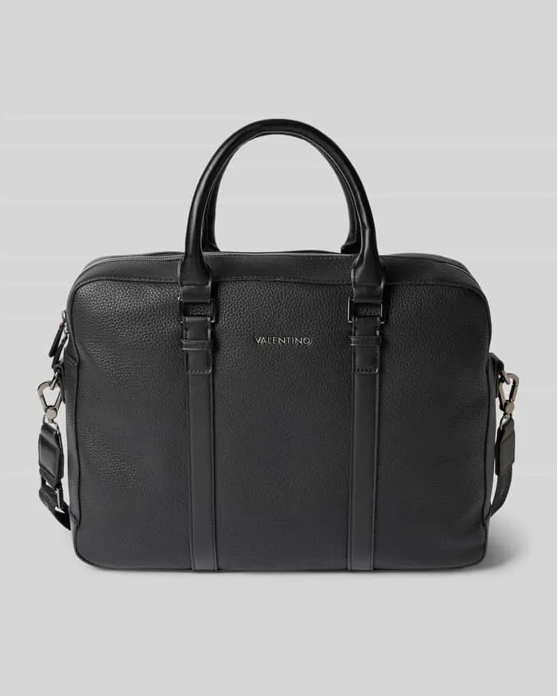 Valentino Garavani Handtasche mit Label-Applikation Modell 'Efeo Black