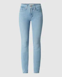 Levi's Shaping Skinny Fit Jeans mit Stretch-Anteil Modell '311 Hellblau