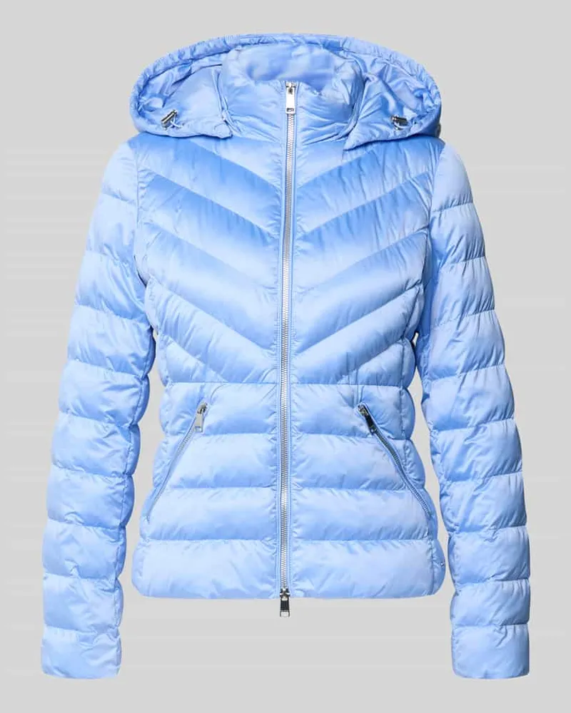 Beaumont Amsterdam Taillierte Steppjacke mit Zweiwege-Reißverschluss Modell 'ANYA Hellblau