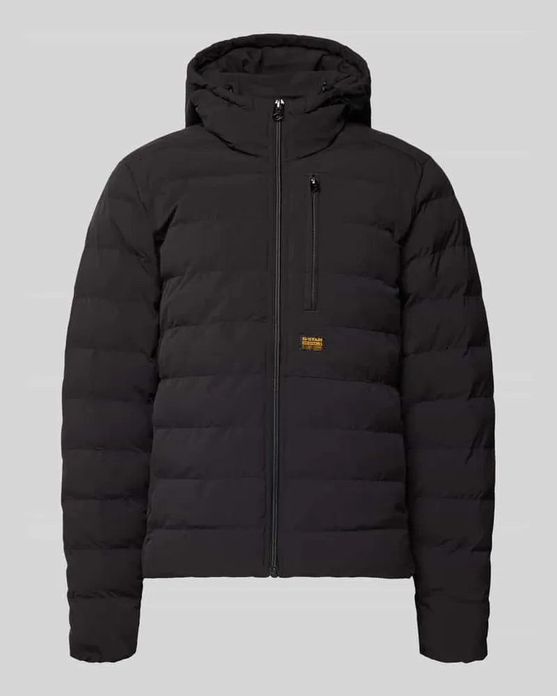 G-STAR RAW Steppjacke mit Brusttasche und Label-Detail Modell 'Foundation Black