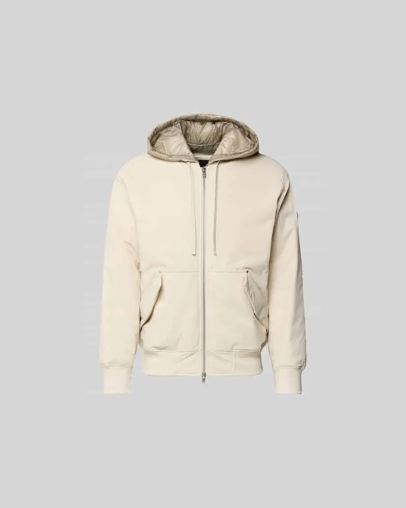 Moose Knuckles Bomberjacke mit Daunen-Feder-Füllung Beige
