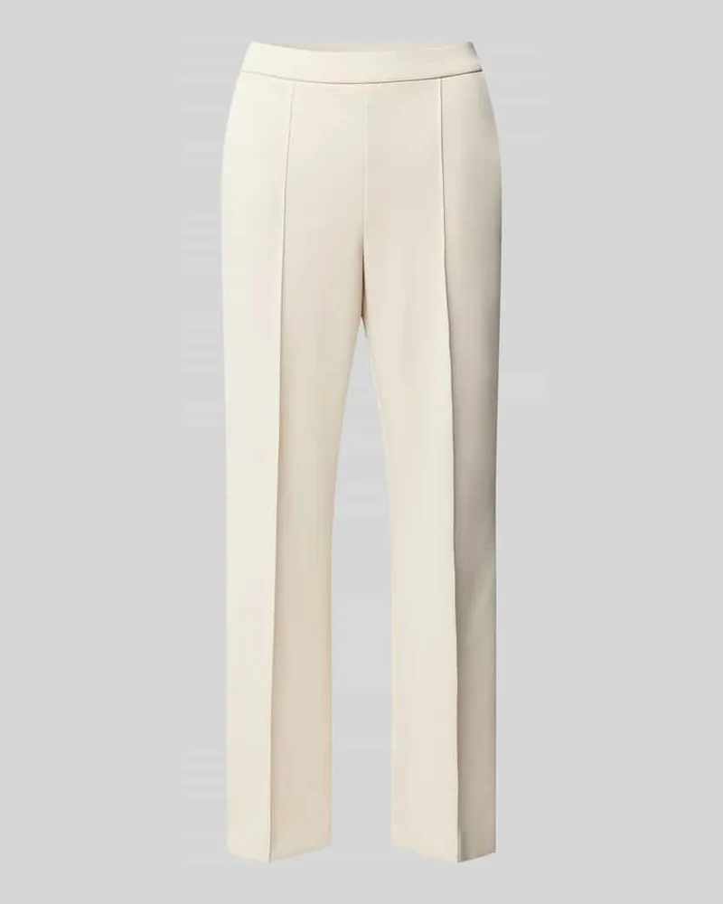RAFFAELLO ROSSI  Straight Leg Stoffhose in verkürzter Passform Modell 'RENEÉ Sand