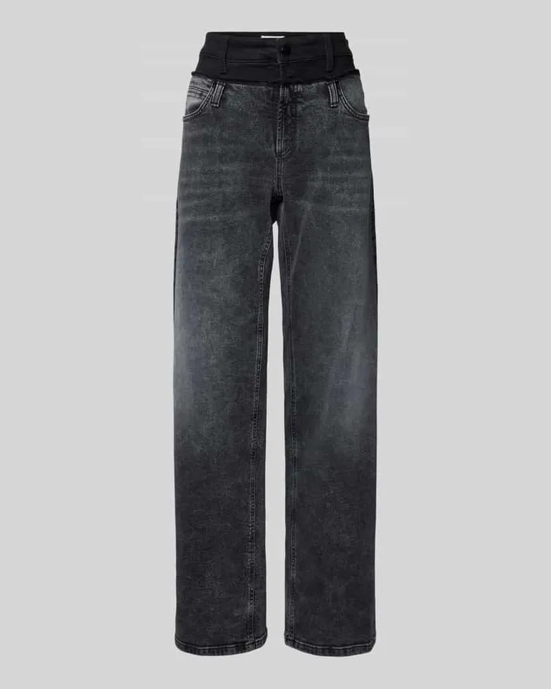 Cambio Loose Fit Jeans im 5-Pocket-Design Modell 'SHANNEN Anthrazit
