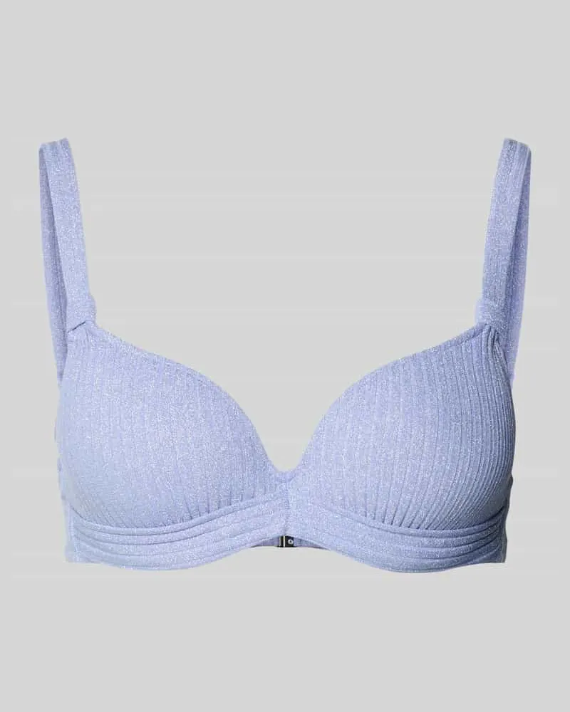 Marie Jo Bikini-Oberteil in Glitzer-Optik Modell 'Tinjis Flieder