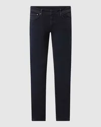 Pepe Jeans Tapered Fit Jeans mit Stretch-Anteil Modell 'Stanley Dunkelblau