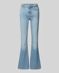 Guess Flared Jeans im 5-Pocket-Design Modell 'SEXY Hellblau