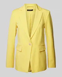 COMMA Blazer mit Pattentaschen Gelb