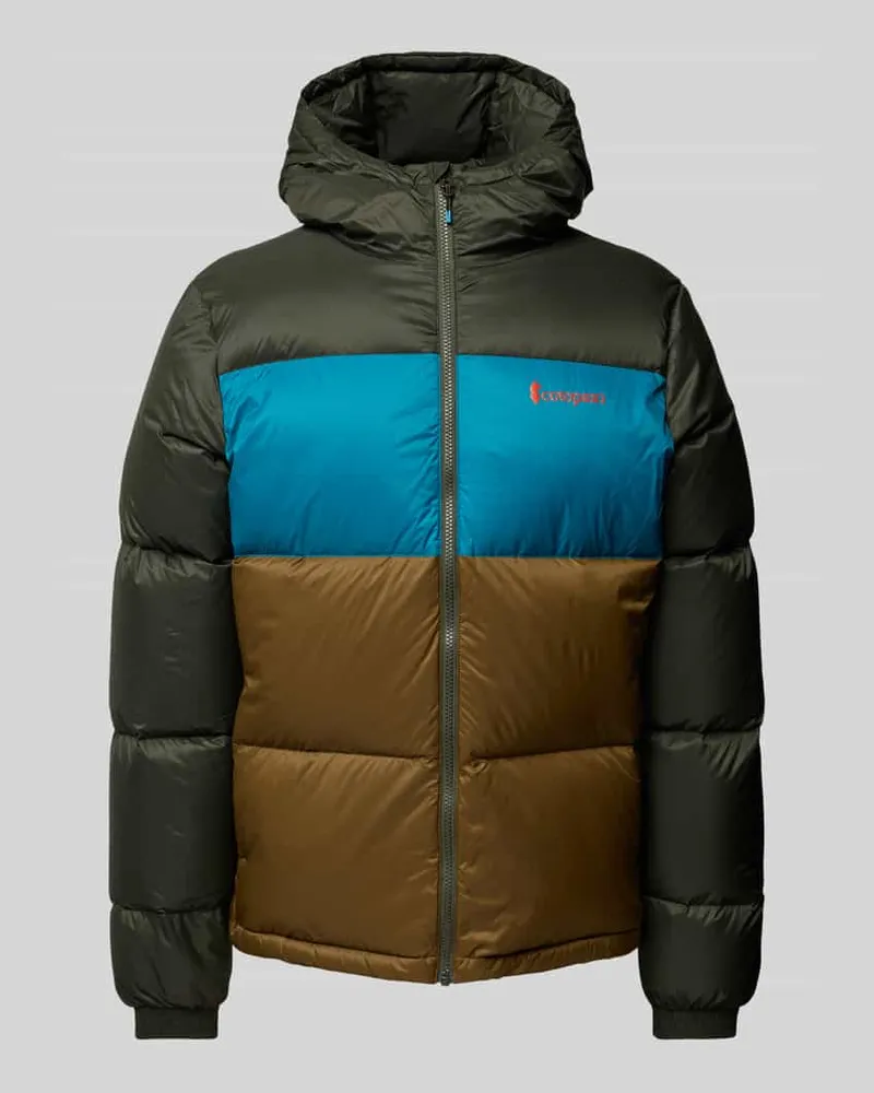 Cotopaxi Steppjacke im Colour-Blocking-Design Modell 'Solazo Oliv