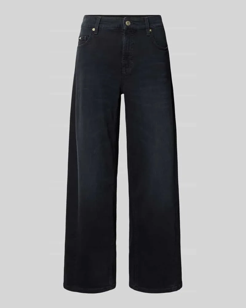 Cambio Loose Fit Jeans mit Eingrifftaschen Modell 'ORIA Anthrazit