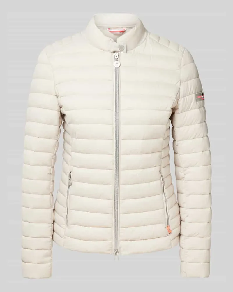 Frieda & Freddies Steppjacke mit Reißverschlusstaschen Modell 'JUDY Ecru