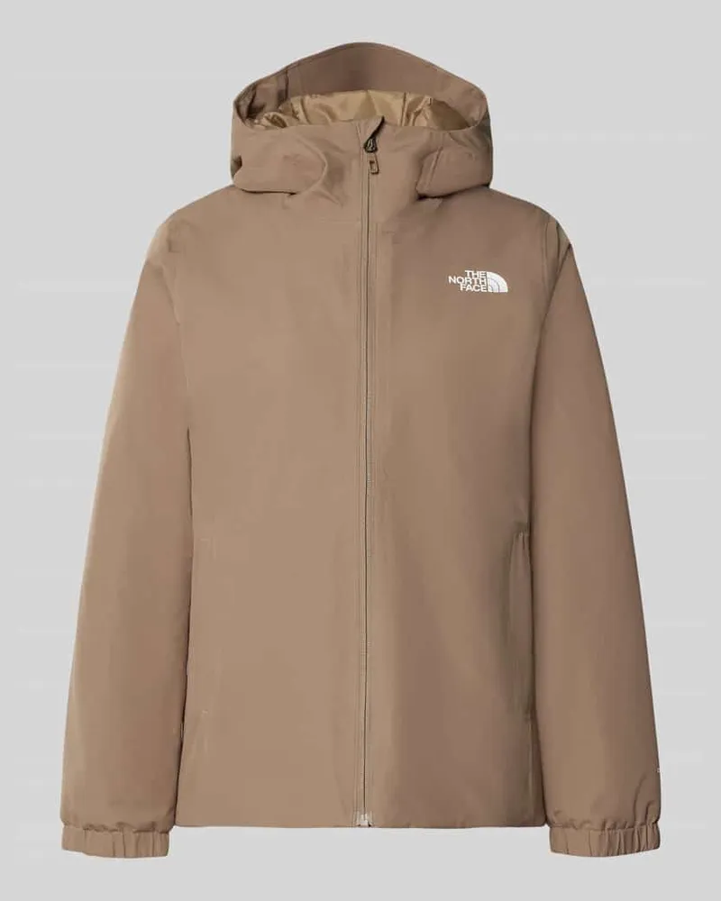 The North Face Regular Fit Funktionsjacke mit Logo-Print Modell 'Quest Mono Taupe