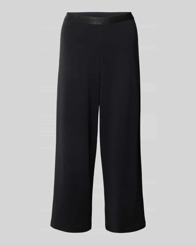 Marc O'Polo Regular Fit Marlenehose aus Lyocell-Mix Black