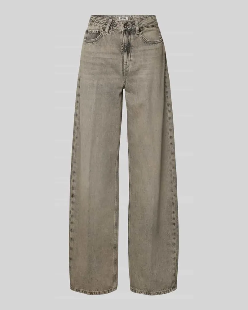 Drykorn Jeans mit 5-Pocket-Design Hellgrau