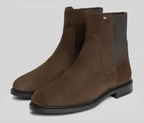 Chelseas aus echtem Leder mit Logo-Detail