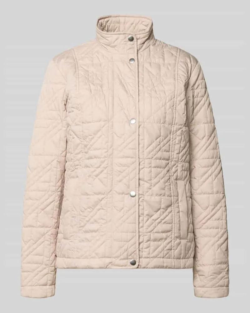 Fuchs Schmitt Steppjacke mit Stehkragen und Eingrifftaschen Beige