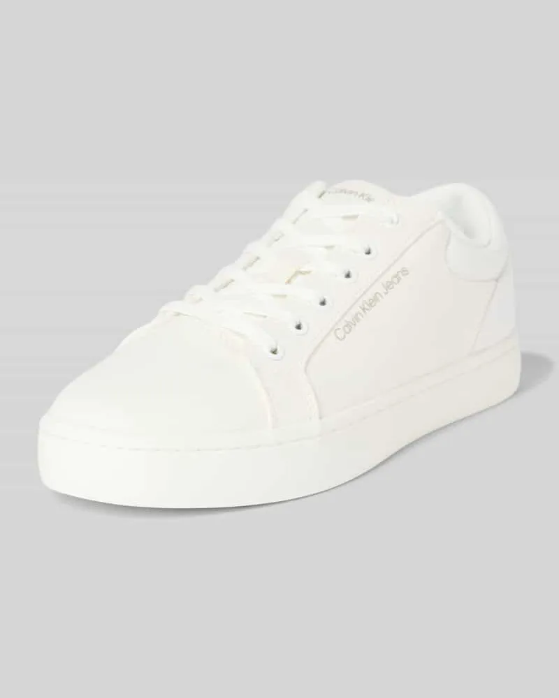 Calvin Klein Sneaker mit Label-Details Modell 'CLASSIC Weiss