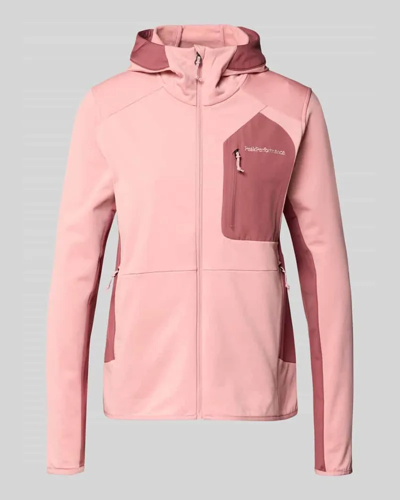 Peak Performance Jacke mit Logo-Stitching Rosa