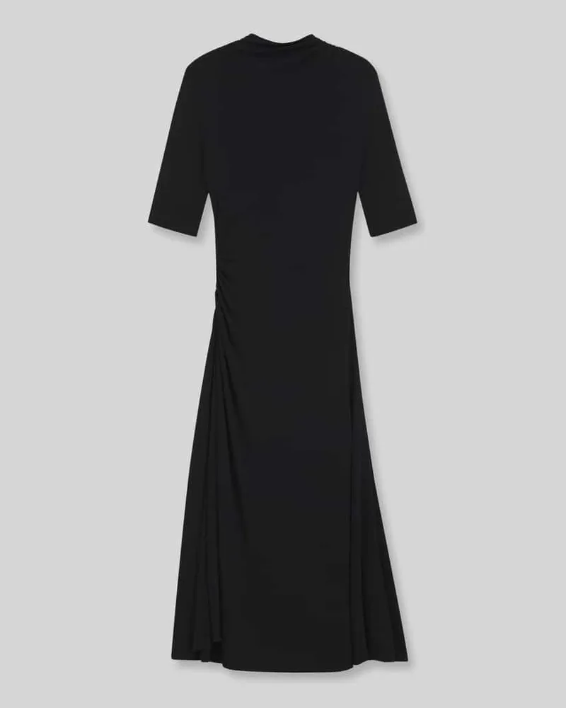HUGO BOSS Kleid mit verdecktem Reißverschluss Marine