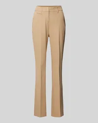 Atelier GARDEUR Stoffhose mit Bügelfalten Modell 'Denise12 Sand