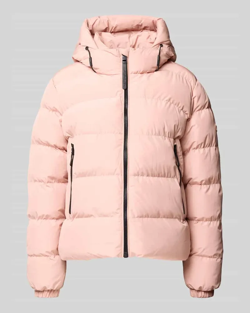 Superdry. Regular Fit Steppjacke mit Logo-Prägung Modell 'Sports Rosa